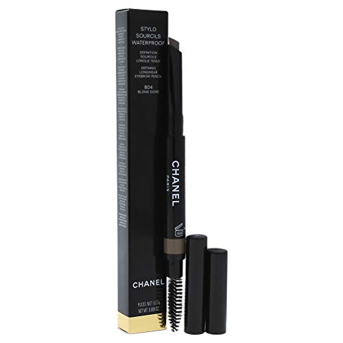 Chanel Stylo Sourcils Waterproof Eyebrow Pencil, 804 Blond Dore, 0.09 Ounce