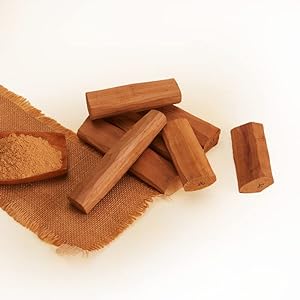 Naturalis Essence of Nature Sandalwood Stick/Natural Chandan stick for skin, face and Pooja - 42 GMS