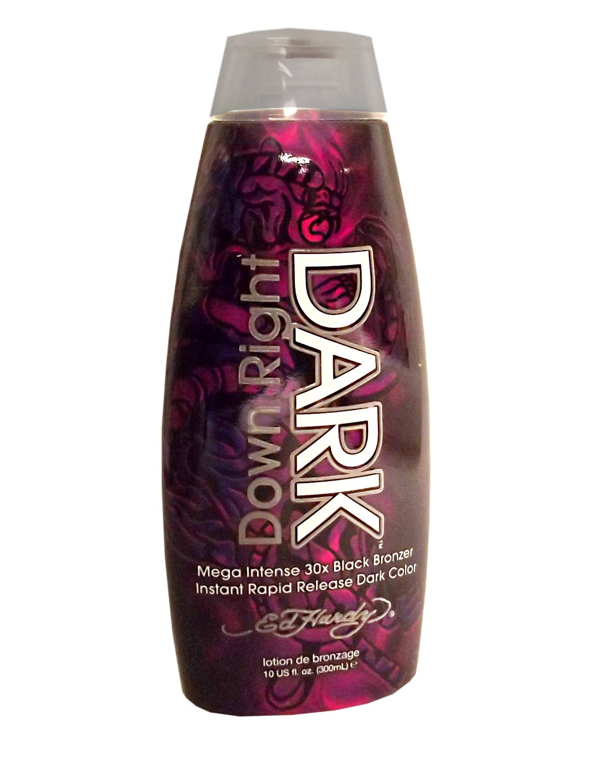 Ed Hardy DOWN RIGHT DARK Intense Black Bronzer - 10 oz.