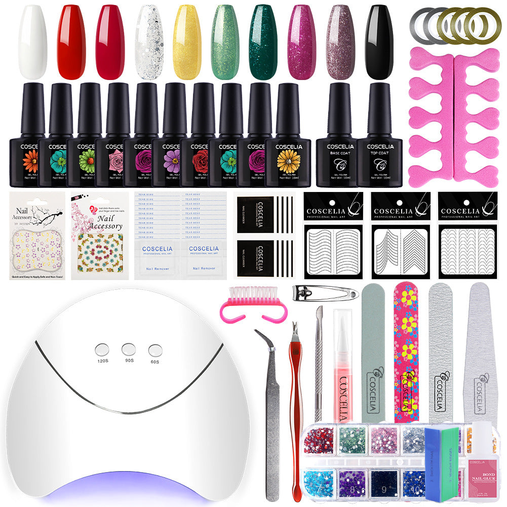 Complete Nail Decorations and Manicure Kit-Health & Wellness-Fit Focus