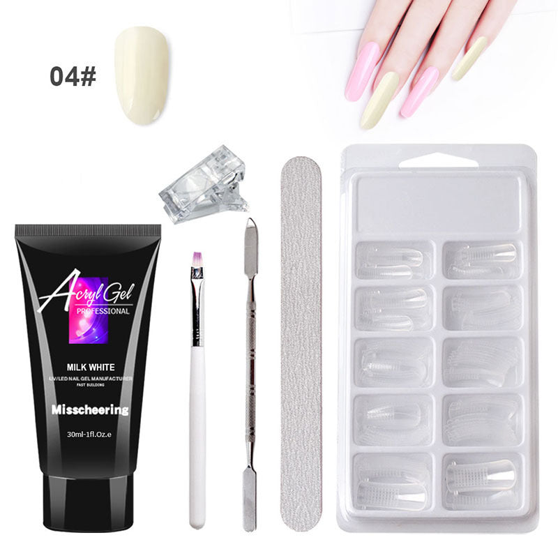 Painless Extension Gel Nail Art Kit-Health & Wellness-Fit Focus