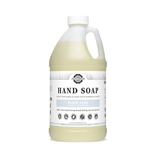 Rustic Strength Liquid hand soap, Plain Jane, 64oz refill