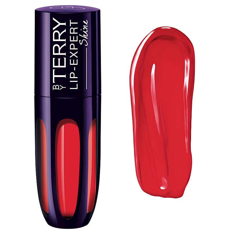 By Terry Lip-Expert Shine Liquid Lipstick 3 g, 14 - Coral Sorbet showing tube and color swatch