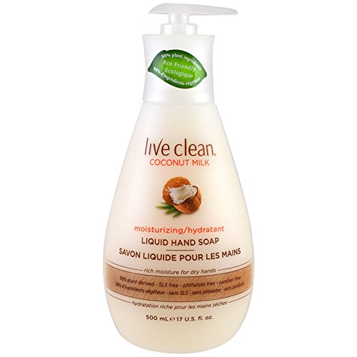 Live Clean Liquid Hand Soap - Coconut - 17 fl oz.