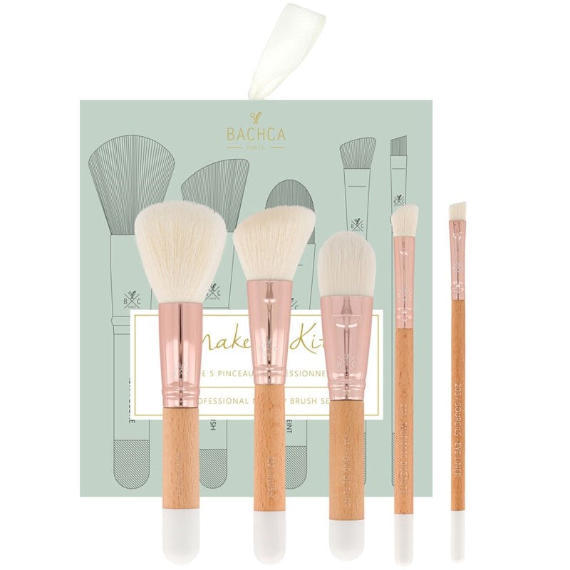 Professional Makeup Brush Set - Natural
