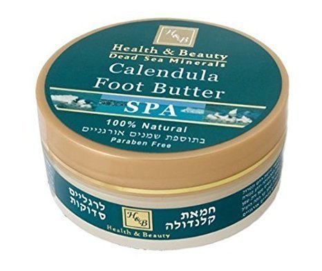 Calendula Butter for Cracked Feet by Health & Beauty Dead Sea Minerals
