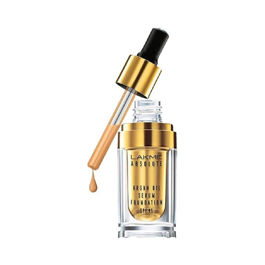 Lakme Absolute Argan Oil Serum Foundation, Warm Crème - 15 ml