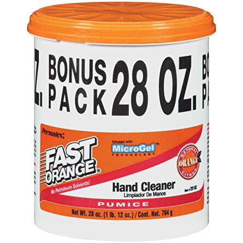 Permatex 28192-12PK Fast Orange Pumice Cream Bonus Size Hand Cleaner (Pack of 12)