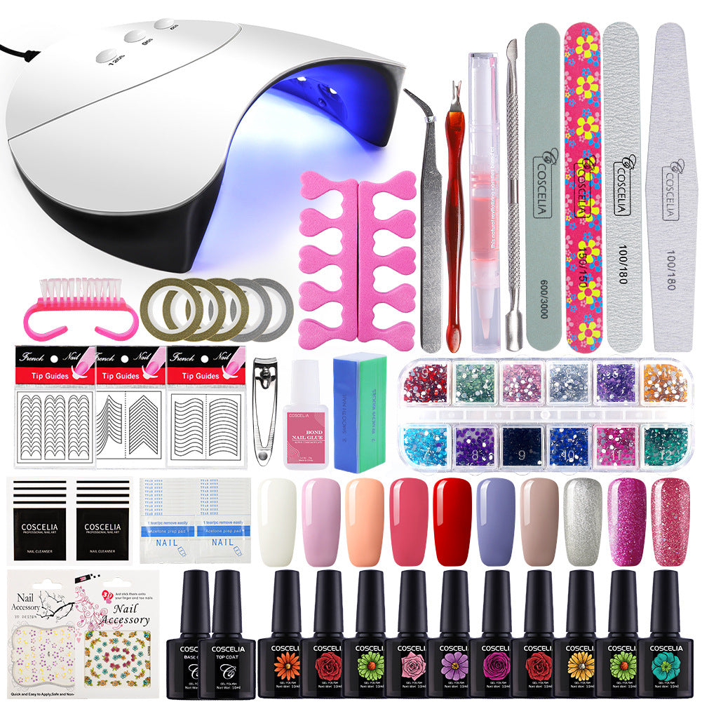 Complete Nail Decorations and Manicure Kit-Health & Wellness-Fit Focus