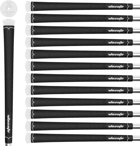 Golf Grips 13 pcs Pack Standard Size Rubber Lightweight Non-Slip Soft For Men And Women