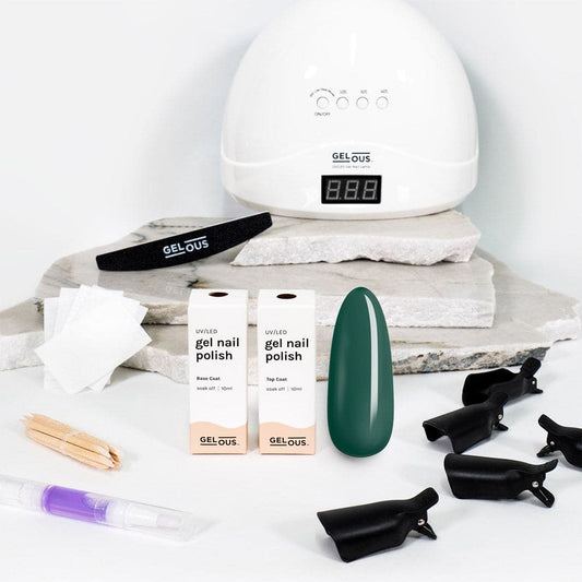 Gelous gel nail polish Growin' Places Starter Pack - photographed in New Zealand