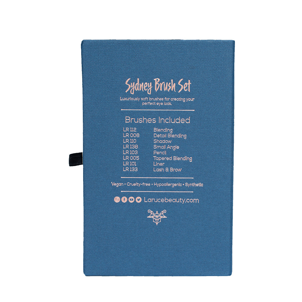 Sydney 8-Piece Makeup Brush Set