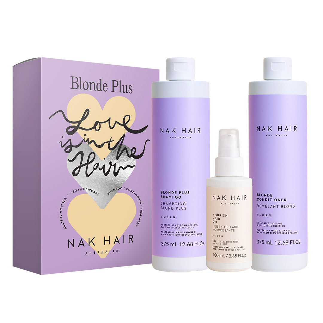 NAK Hair Blonde Plus Trio Pack