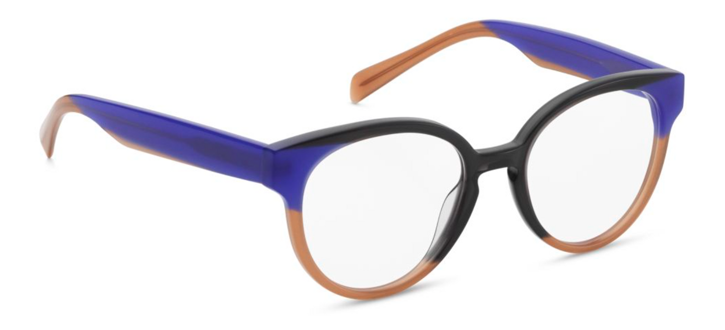 orgreen brittany plastic acetate cotton round cat eye female ladies women handmade in japan scandinavian danish design brittany a207 black violet caramel brown